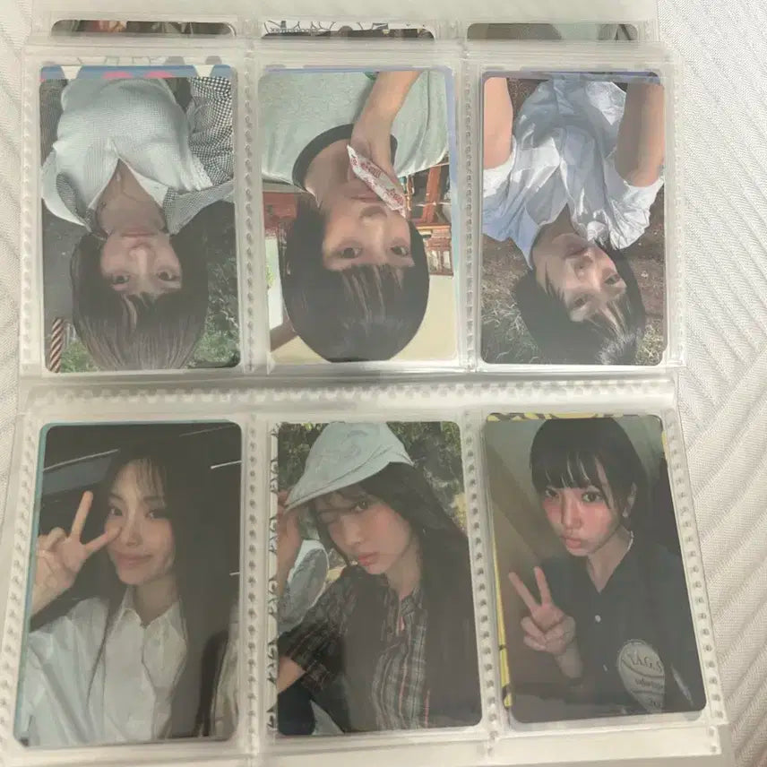 뉴진스 (다니엘,혜인,민지,하니)포카 세트! 다 정품맞아요!!
