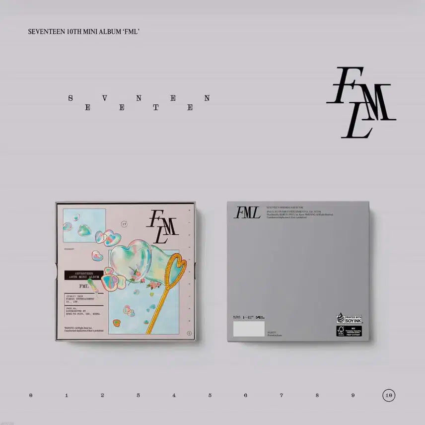 @정한@ 세븐틴 미니앨범 10집 : FML [CARAT ver.]