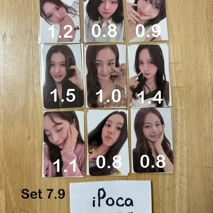 트와이스 디스이즈포 특전 팬즈 폴라로이드 포카