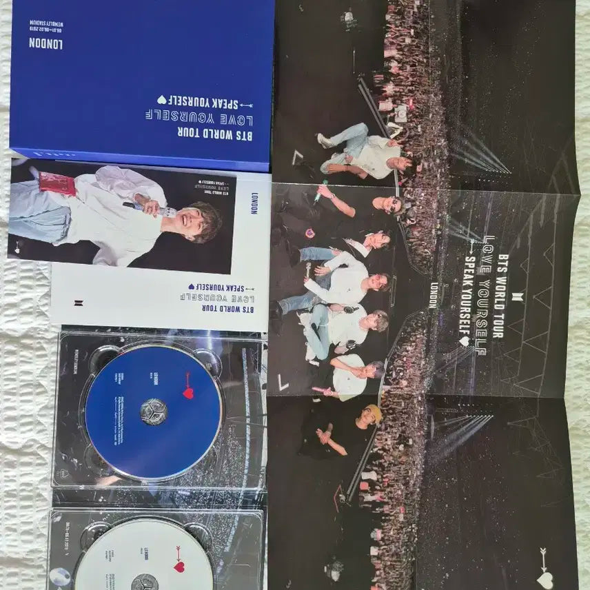 방탄 스픽콘 런던 dvd 딥디 디비디
