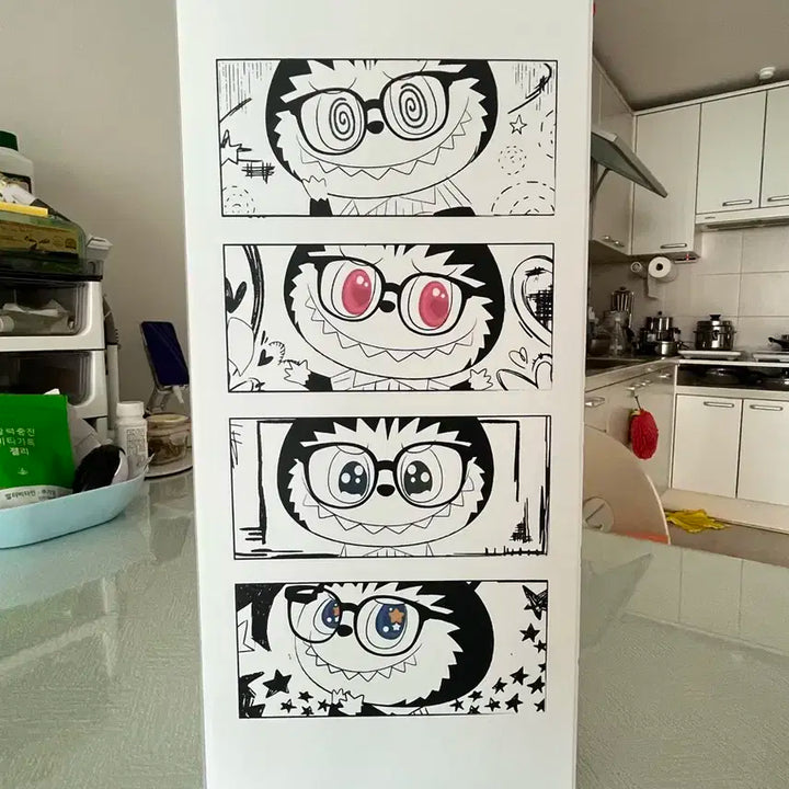 정품 라부부 플립 윗 미 인형 40cm