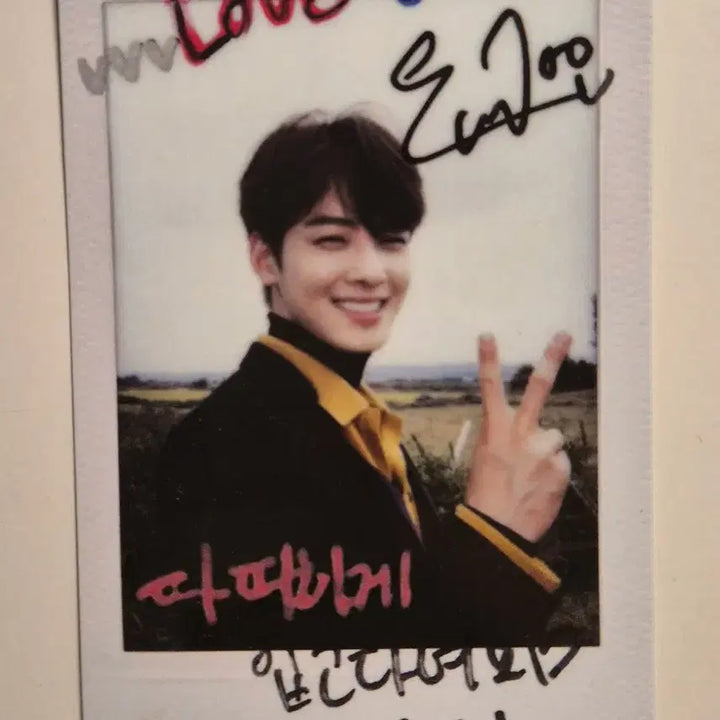 차은우 폴라로이드 포토카드 (드림파트투)