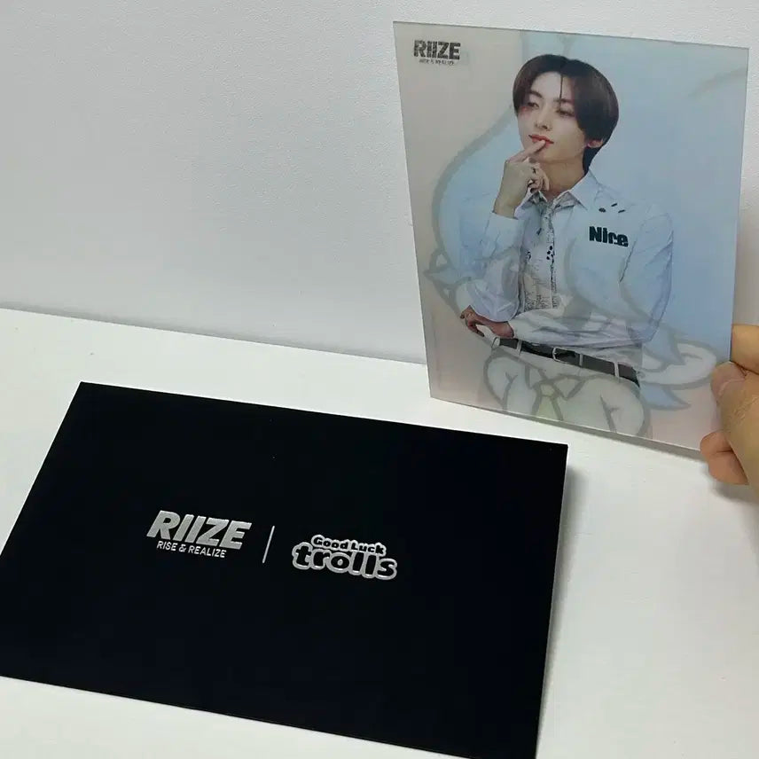 라이즈 앤톤 랜티큘러 엽서 카드