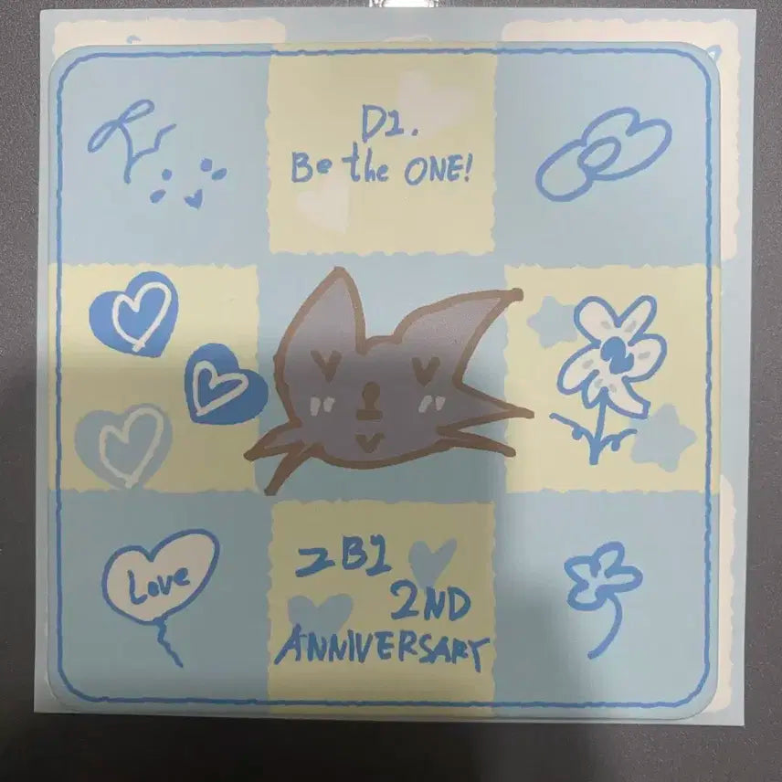 제베원 제로베이스원 2주년 아우어베이커리 팝업 코스터 김지웅