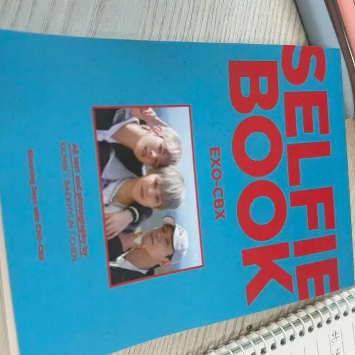 엑소 첸백시 selfie book
