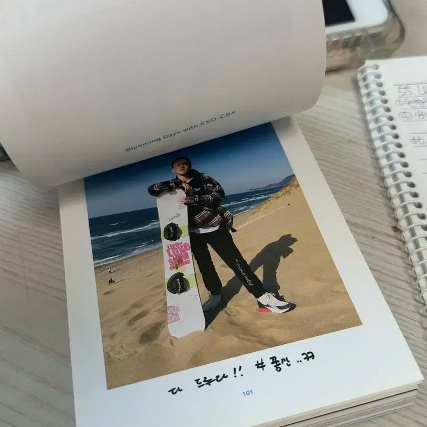 엑소 첸백시 selfie book