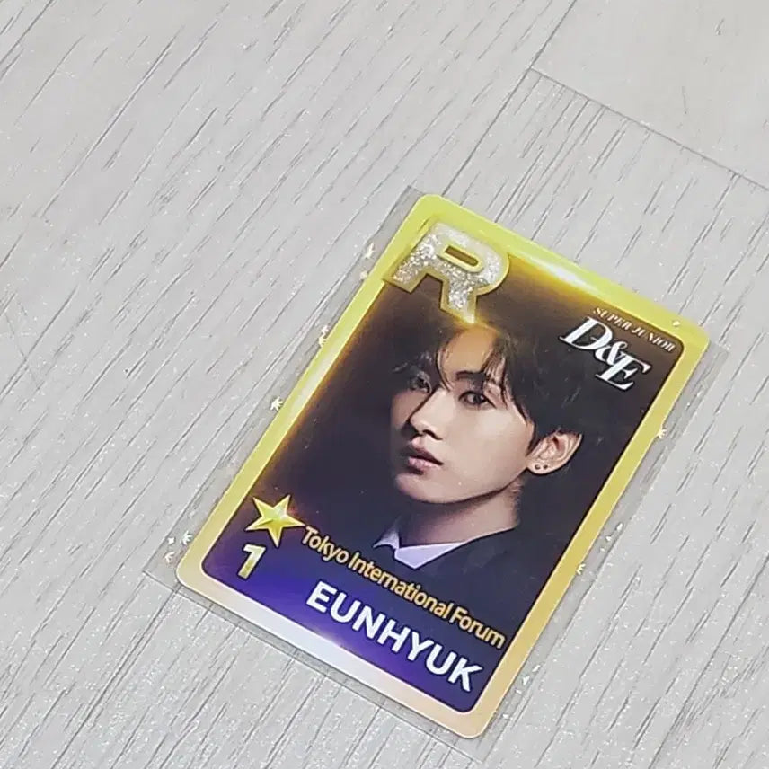 슈퍼주니어 은혁  포토카드