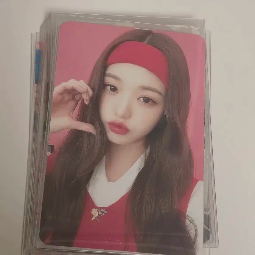 아이브 장원영 시즌그리팅 시그 포카