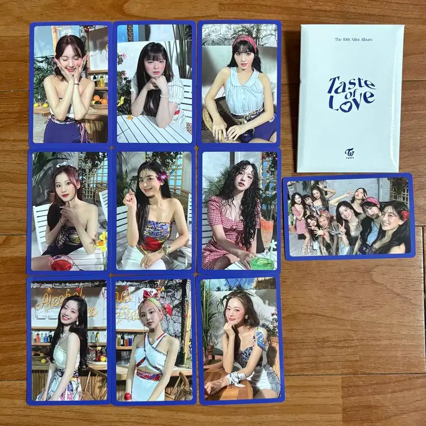트와이스 TWICE ALCOHOL FREE 앨범 예판 포카