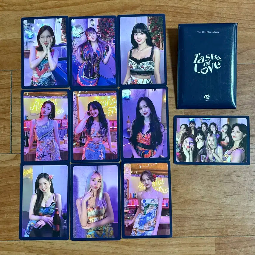 트와이스 TWICE ALCOHOL FREE 앨범 예판 포카