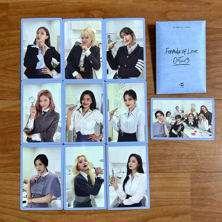 트와이스 TWICE SCIENTIST 앨범 예판 포카