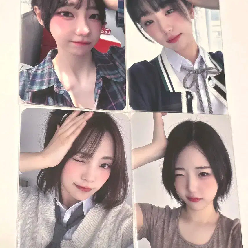 QWER 마니또 디어마이뮤즈 3차 당첨자 포카세트