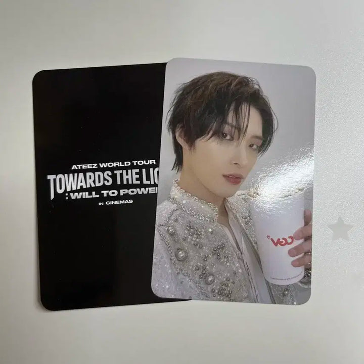 에이티즈 민기 CGV 콘서트 영화 1주차 특전 포카