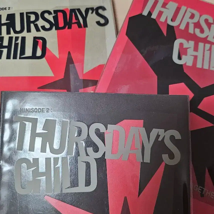 투바투 Thursday child 앨범