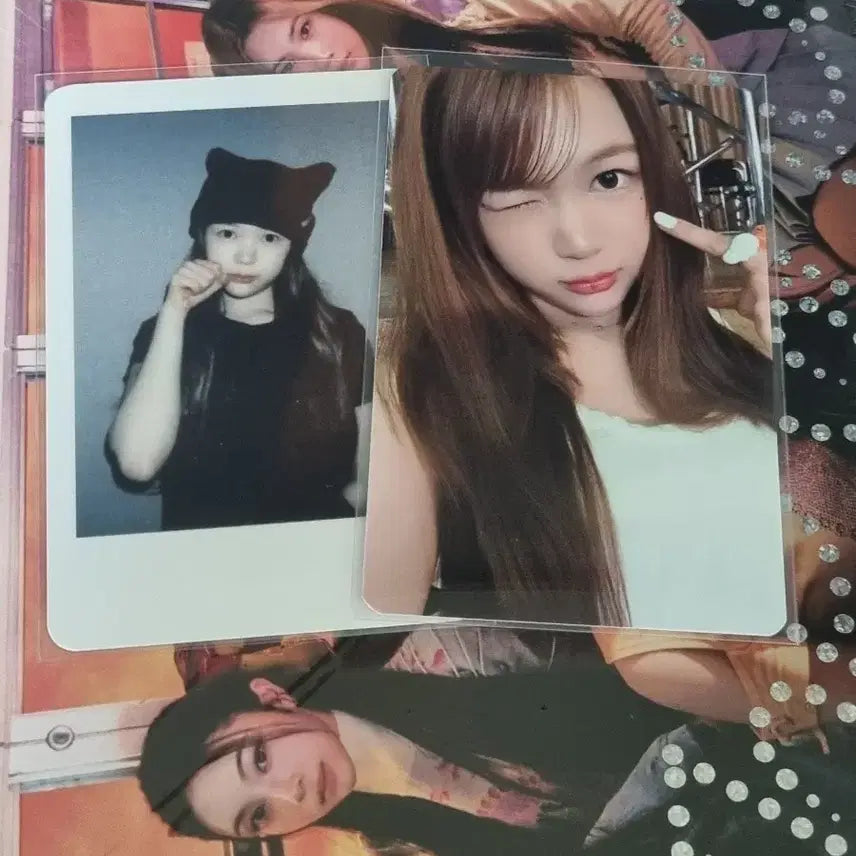 하츠투하츠 예온 럭드 폴라 미개봉 앨범 포카 분철
