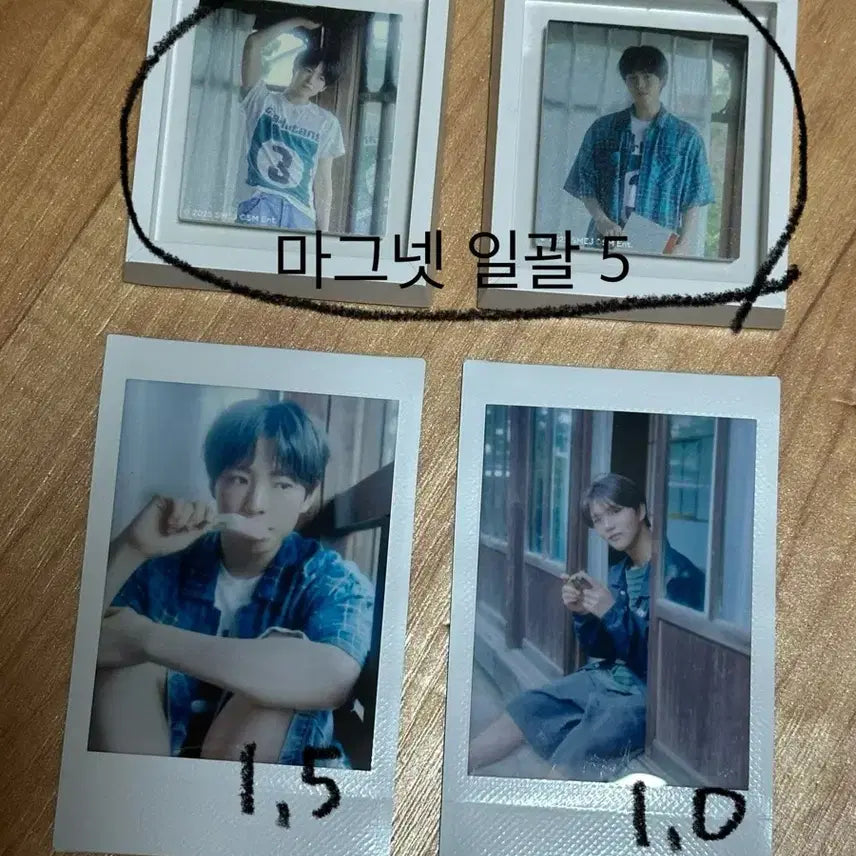 엔시티위시 일본 전시회 마그넷 폴라로이드 판매