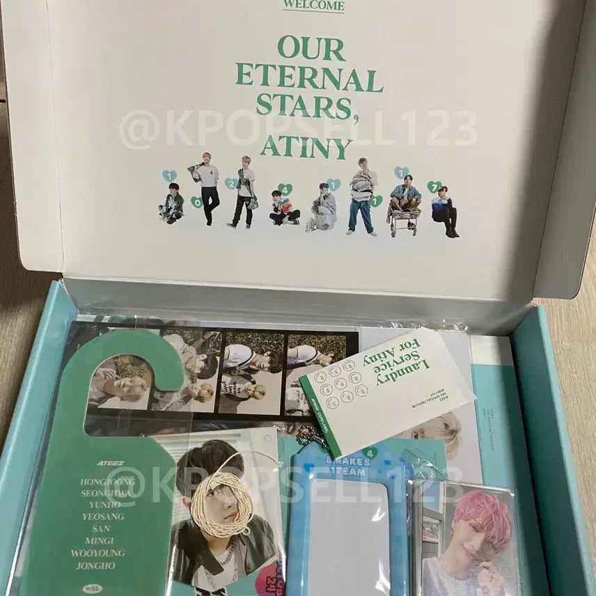 에이티즈 ateez 에이티니 3기 키트 양도  atiny