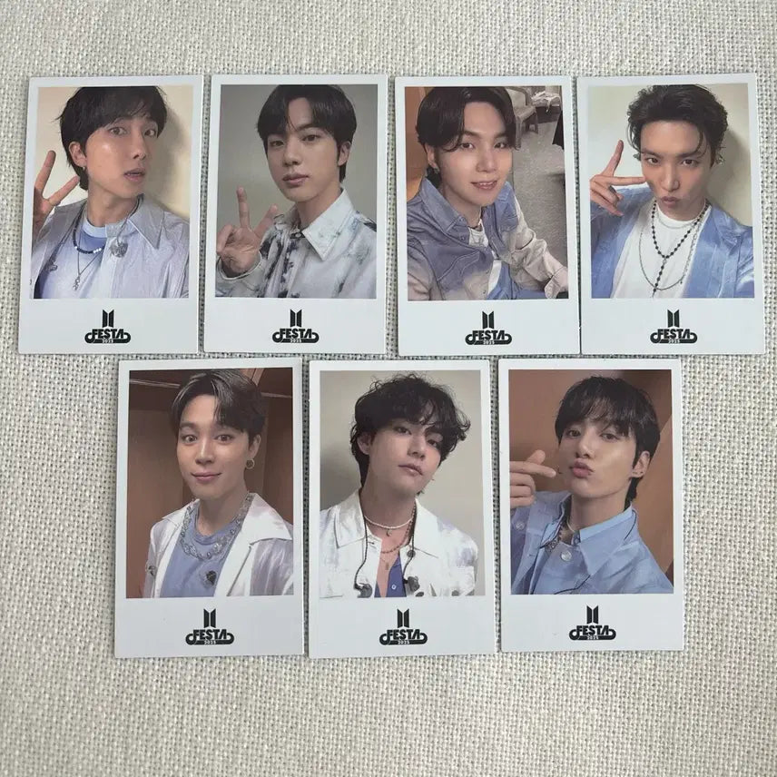 BTS FESTA 방탄소년단 방탄 페스타 인스턴트 포카 특전