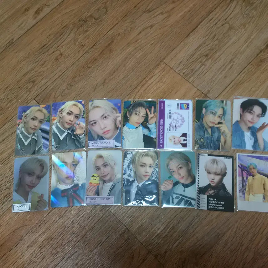스트레이키즈 스키즈 필릭스 이용복 앨범 포카 포토카드 일괄 혜자처분