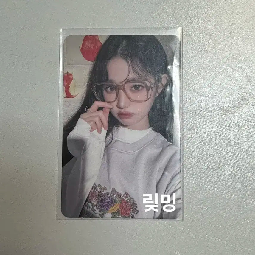 공굿덤)아이브 원영 마인 너드녕 사운드웨이브 포카 양도 판매ㅅㅊㅇ