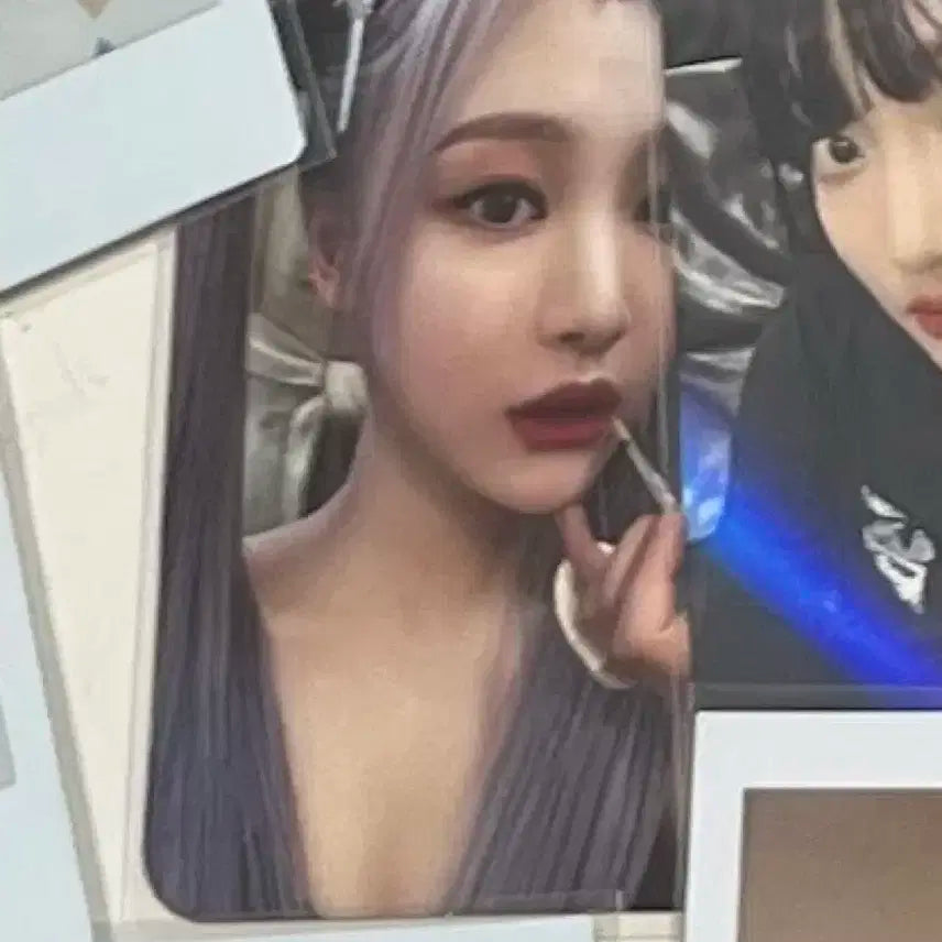 에스파 닝닝 글로벌 응원봉포카 aespa ningning