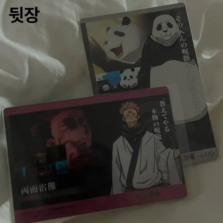 스쿠나 포토카드(판다 덤)