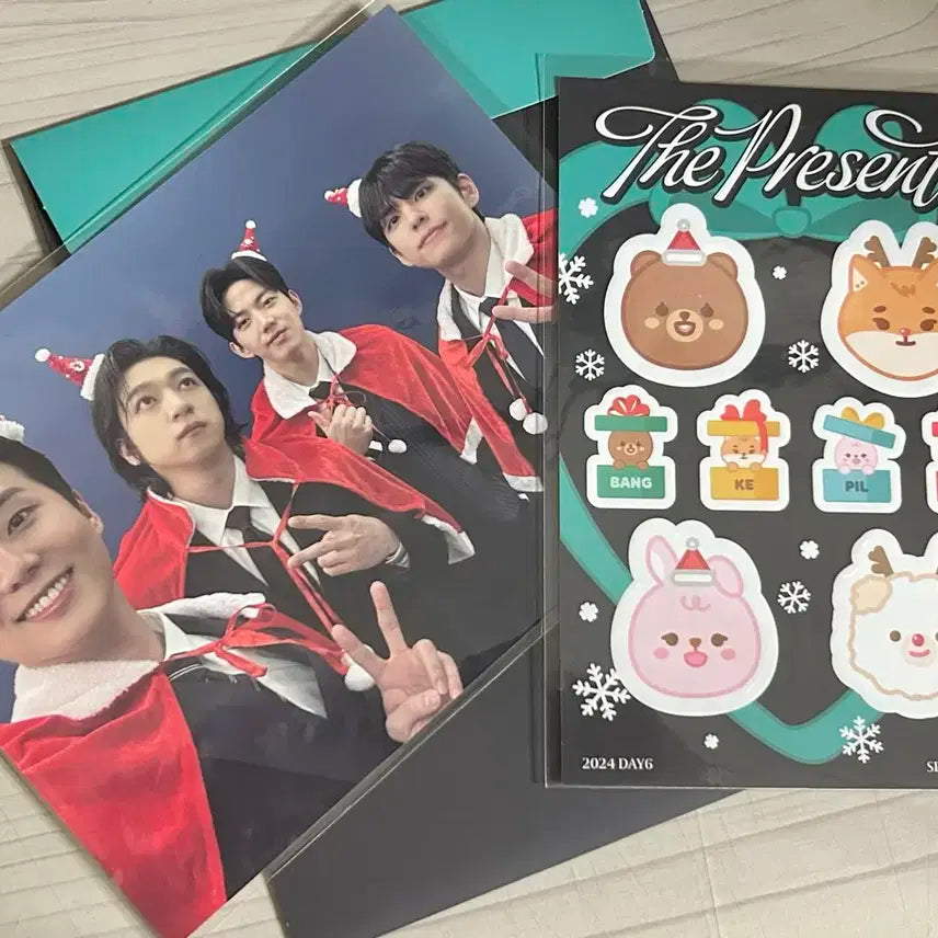데이식스 클콘 엽서+쁘띠멀즈 스티커