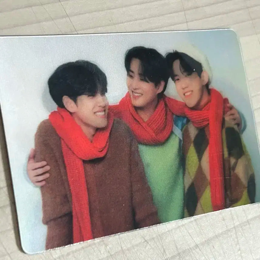 데이식스 이오데 크리스마스 랜티큘러 포카