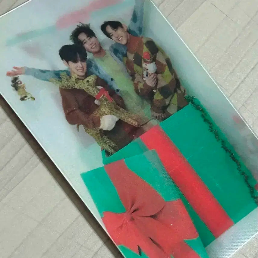데이식스 이오데 크리스마스 랜티큘러 포카