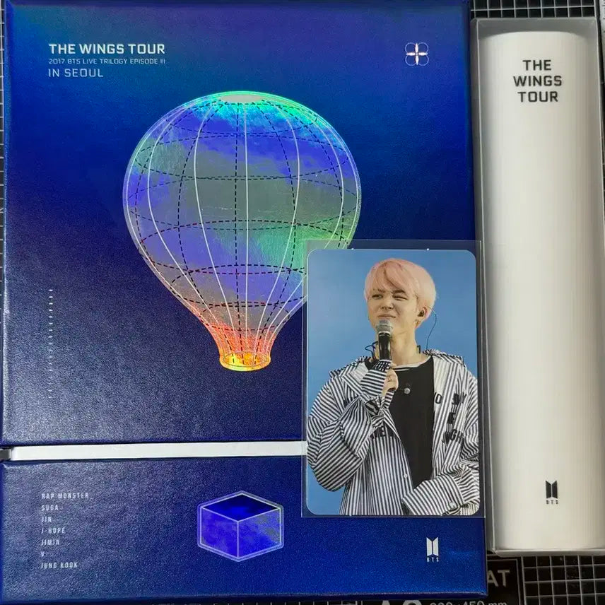 방탄 윙즈 디비디 지민 포카 포스터포함