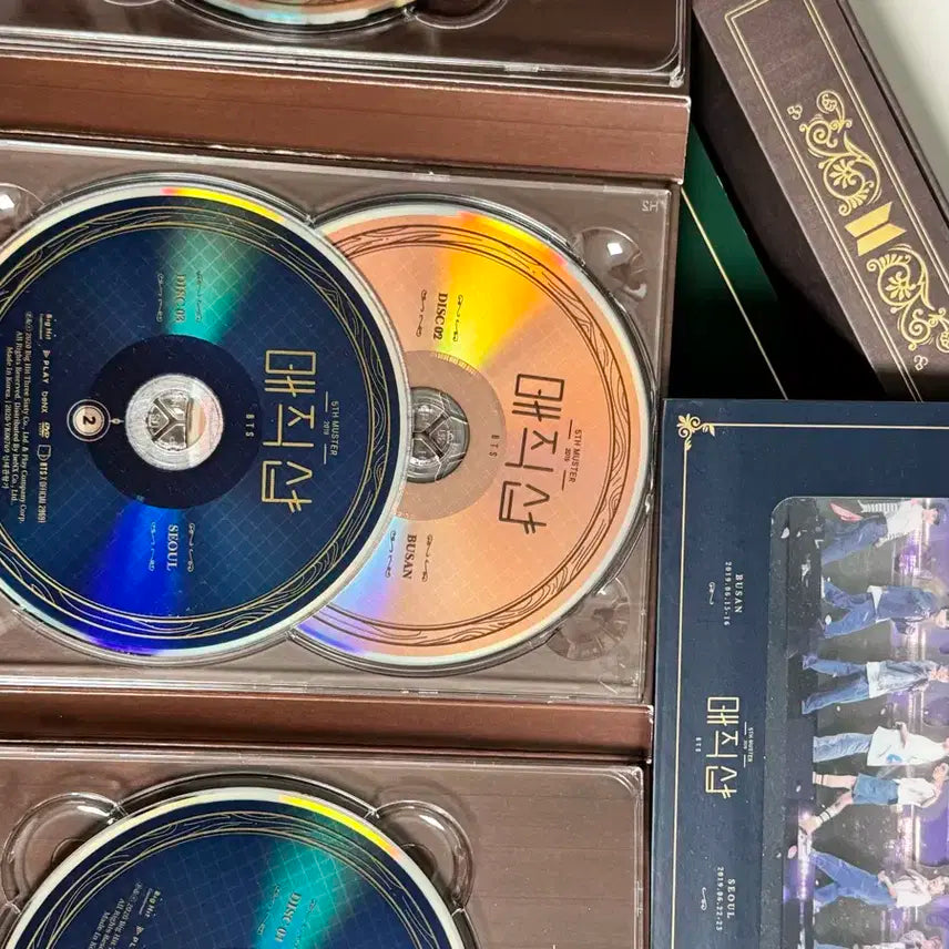 BTS 매직샵 (Magic Shop) 限定版 DVD BTS 5th Muster Magic Shop DVD 4 DVD+ Full Box +NO Photo Card