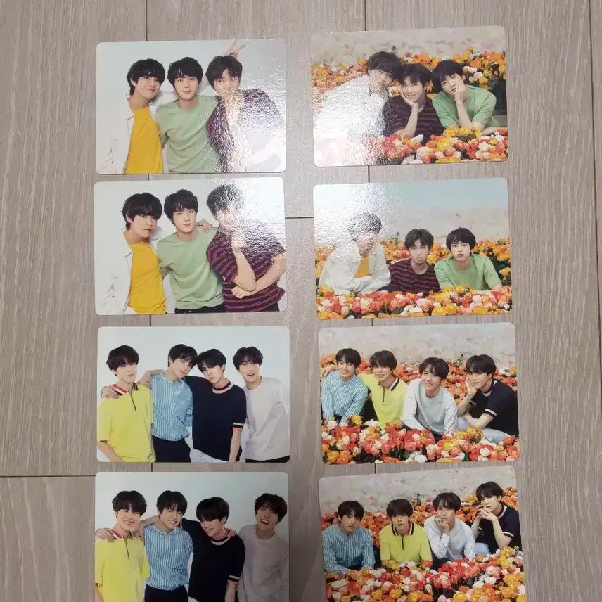 방탄소년단bts 일본럽셀 미니포카 단체 풀셋양도