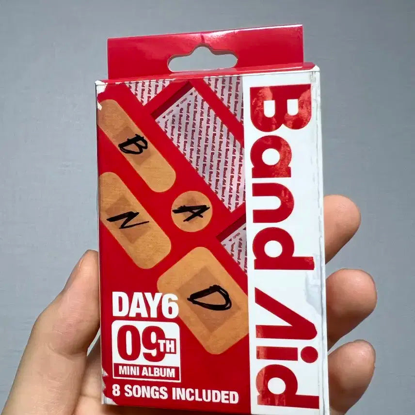 데이식스 밴드에이드 네모반 밴드ver