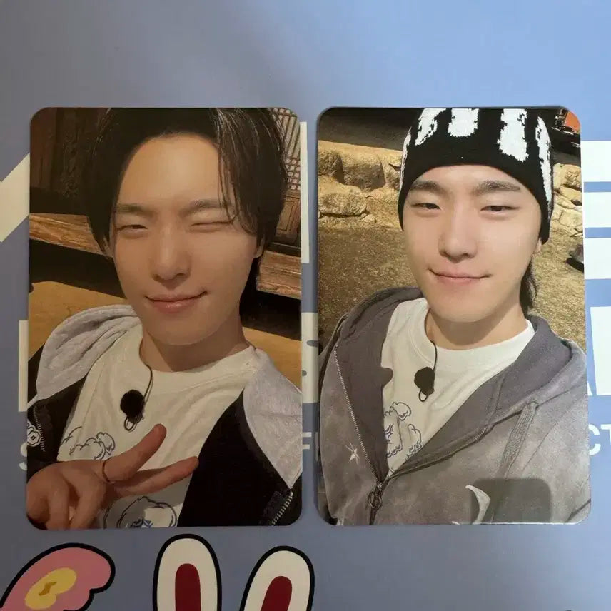 세븐틴 나나민박 포토카드 2종 세트 디노