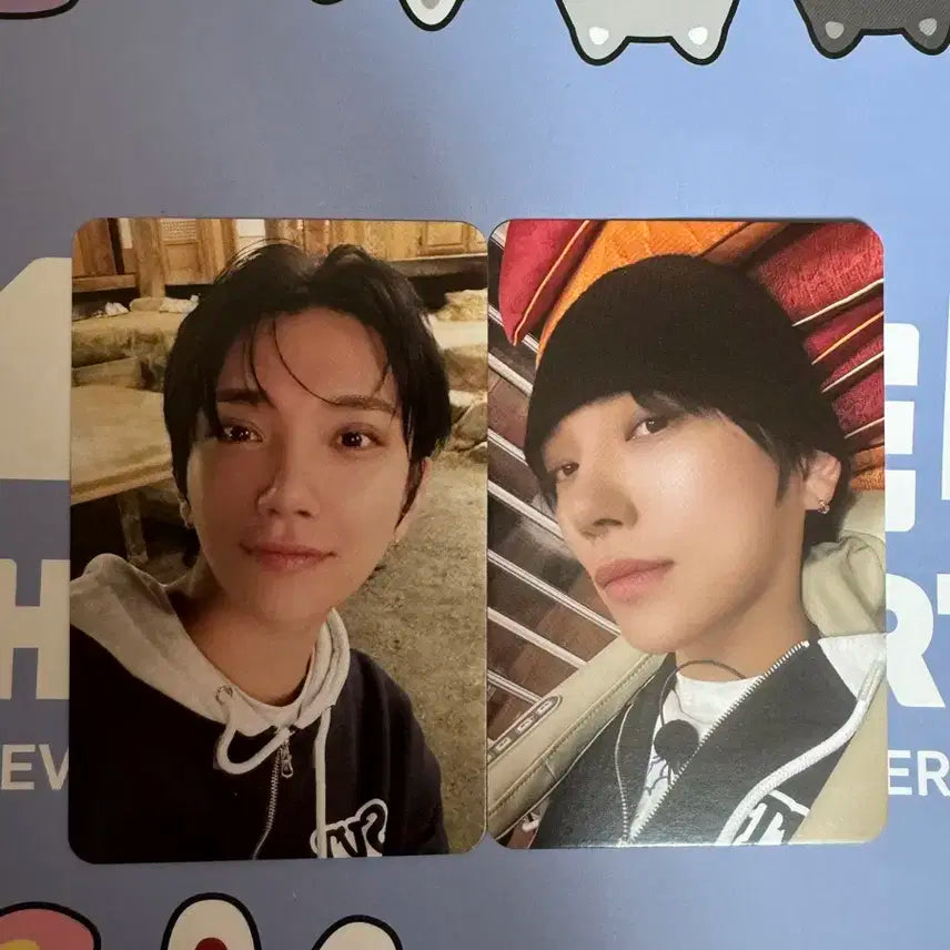 세븐틴 나나민박 포토카드 2종 세트 조슈아