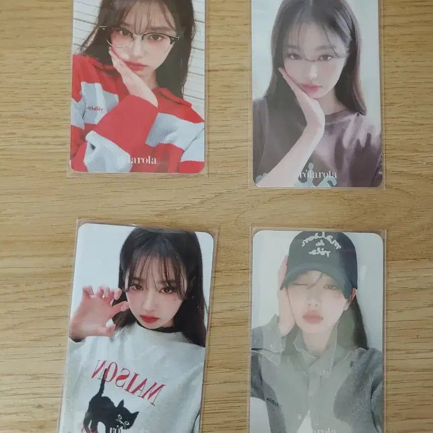 로라로라 장원영 포토카드 일괄