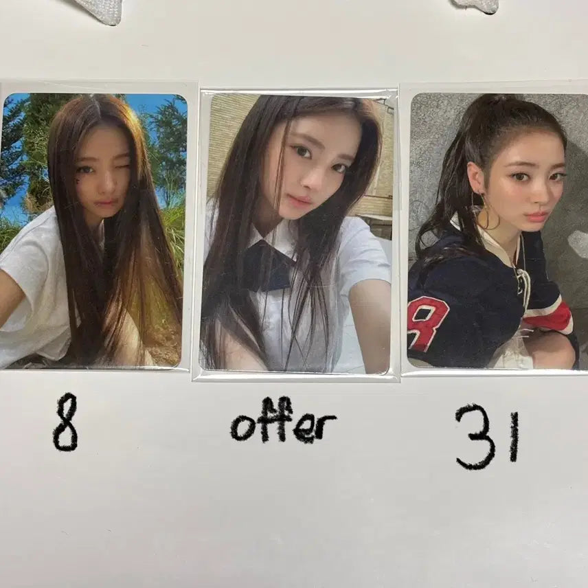 미야오 meovv 안나 공방포카 모음 데뷔 포카 공방 포토카드