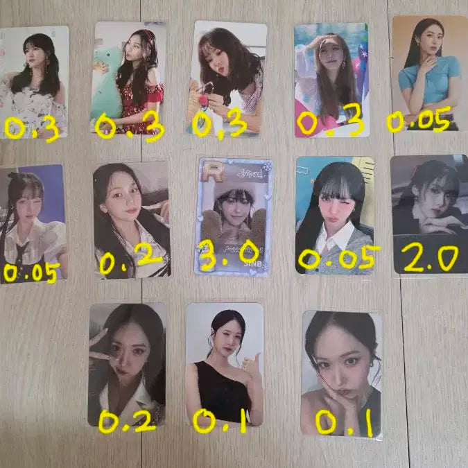 여자친구 비비지 포카 양도