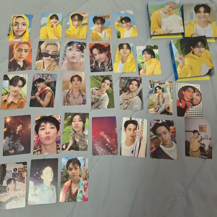 세븐틴 포카+포카 바인더(하늘색)