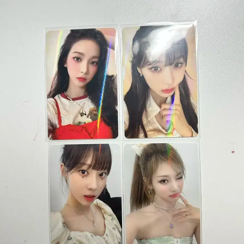 에스파 2022 시즌그리팅 포카 일괄양도 카리나 지젤 윈터 닝닝