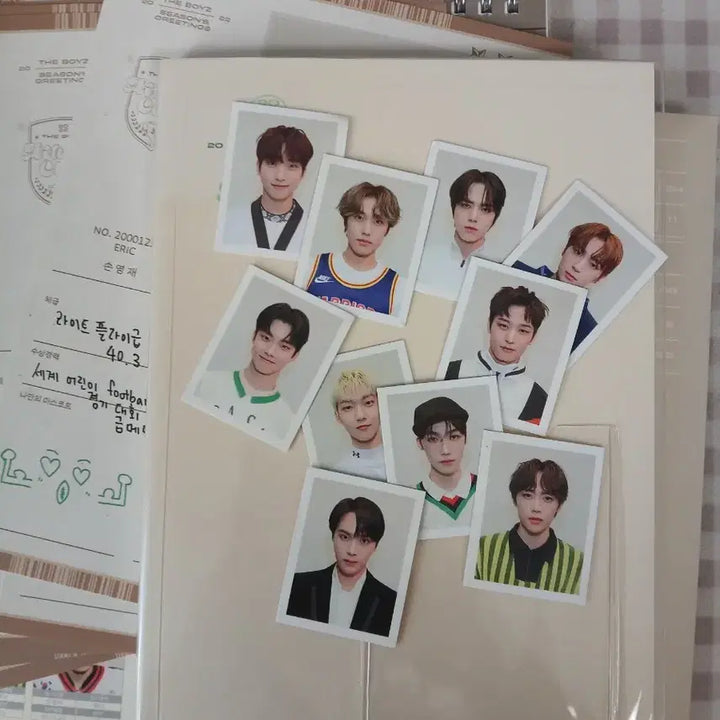 (급처) 더보이즈 2022 시그 시즌그리팅 포카제외 풀셋
