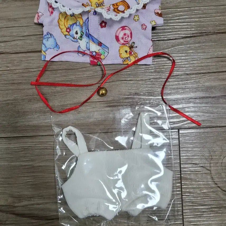 20cm 인형 옷 멜빵 바지