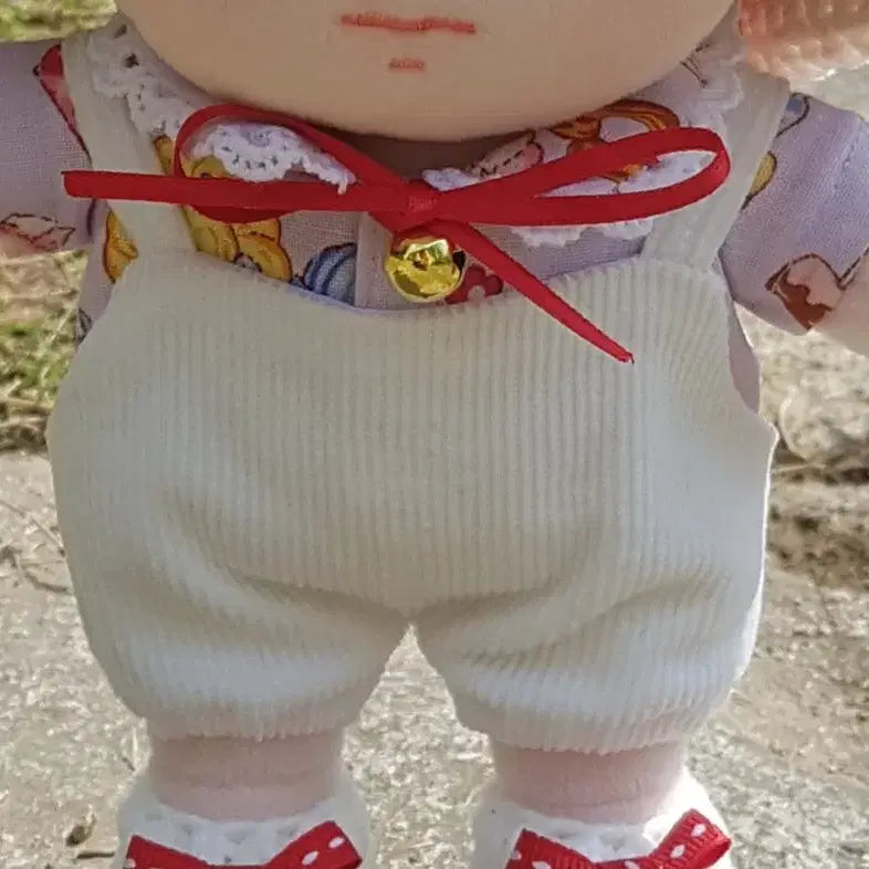 20cm 인형 옷 멜빵 바지