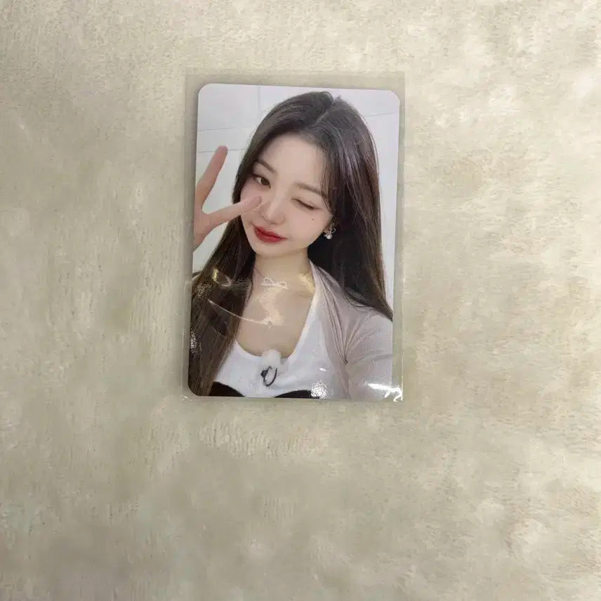 미니브 체리 허그가방 장원영 포카