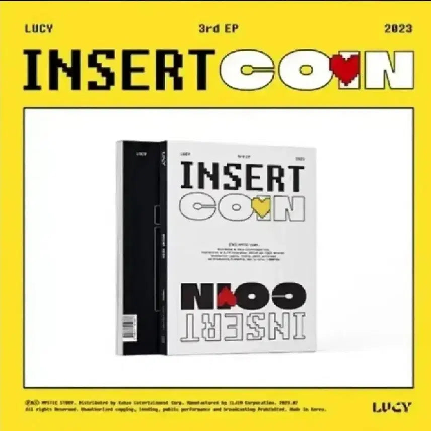 [미개봉] 루시 앨범 인서트 코인 Insert Coin