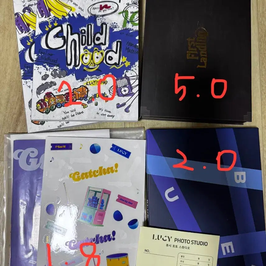루시 후즈팬 증명사진 + 포카 프레임