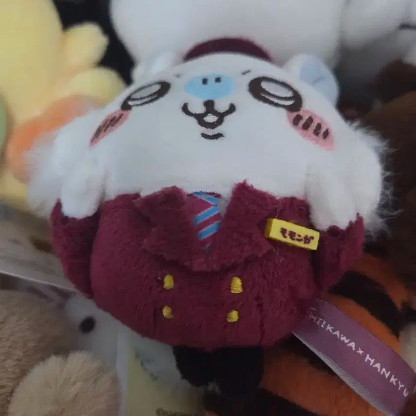 치이카와 모몽가 역무원 키링인형