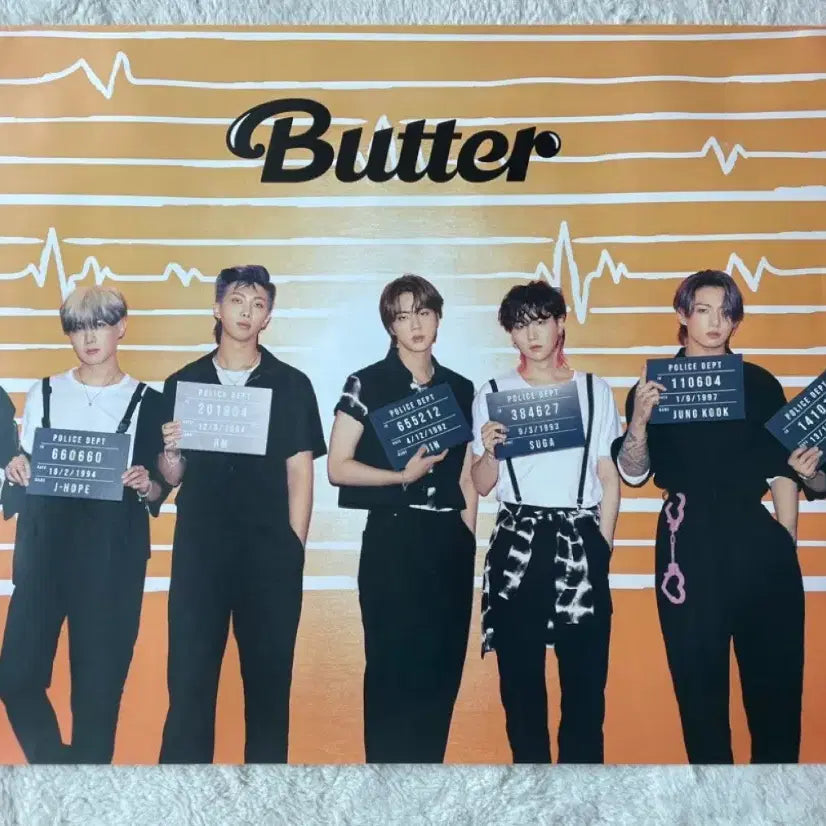 BTS Butter 앨범 세트 포스터포함