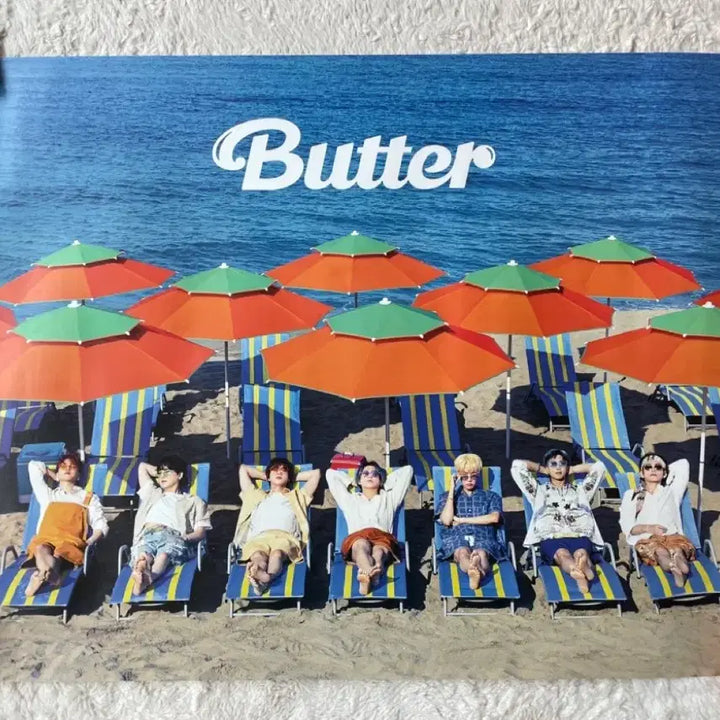 BTS Butter 앨범 세트 포스터포함