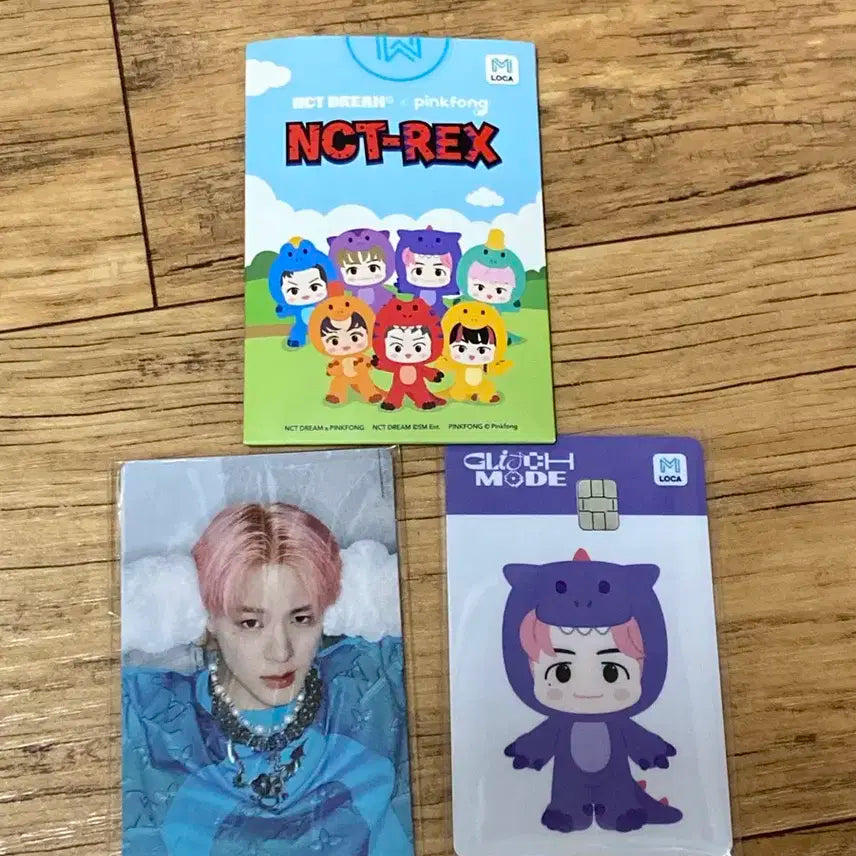 엔시티드림 제노 핑크퐁 교통카드 로카모빌리티